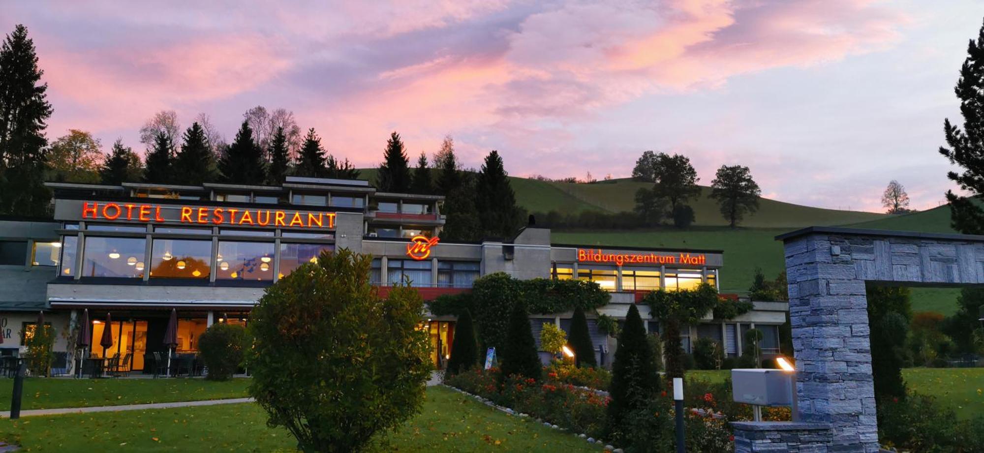 Hotel & Bildungszentrum Matt Schwarzenberg Екстериор снимка
